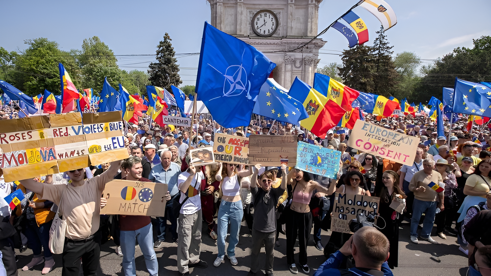 Moldova Flag